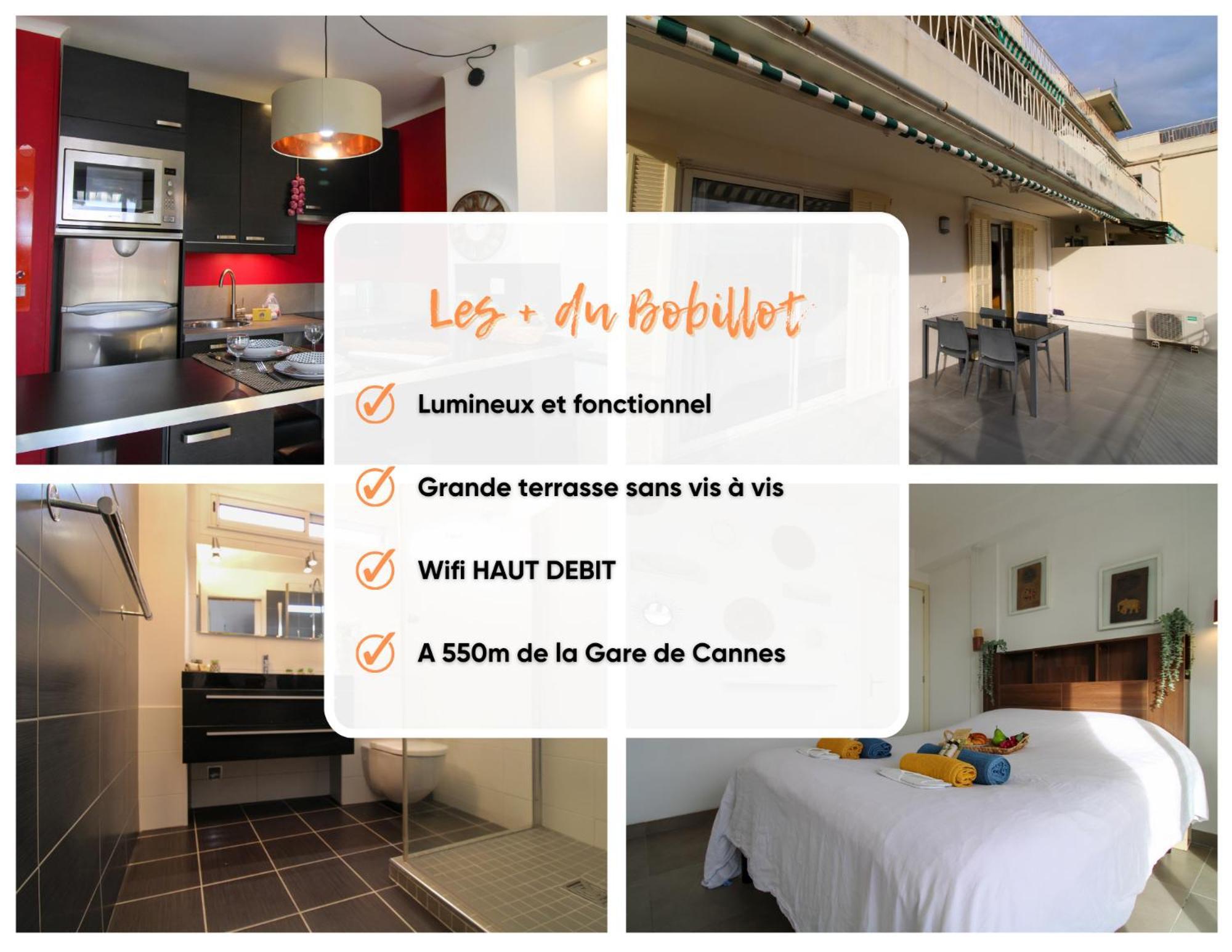 Apartamento Le Bobillot By Apirent #central #terrasse #wifi #clim Cannes