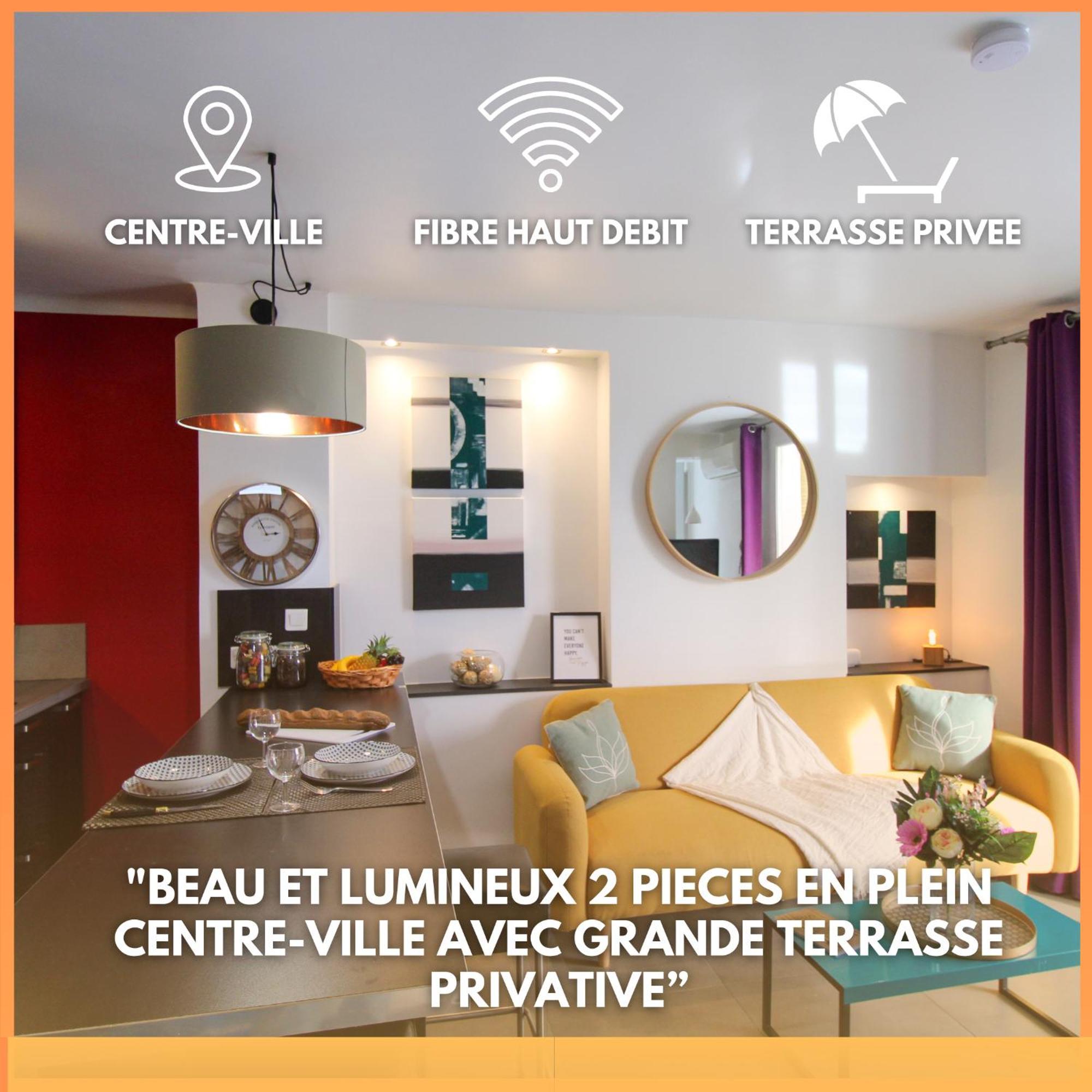 Le Bobillot By Apirent #central #terrasse #wifi #clim